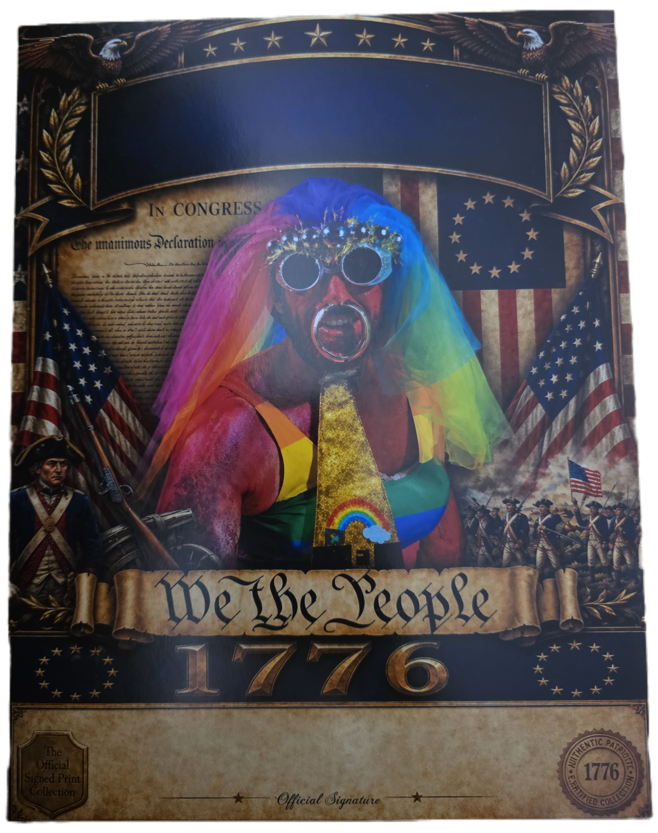 We the People 1776 Signed Print